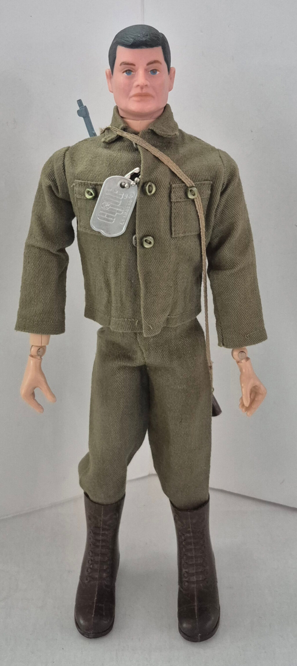1967 Hasbro G.I. Joe Talking Action Soldier with Foreign Head 1