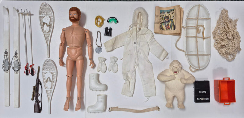 1973 Hasbro G.I. Joe Sears Exclusive Adventure Team Land Adventurer and Search for the Abominable Snowman Action Set 1