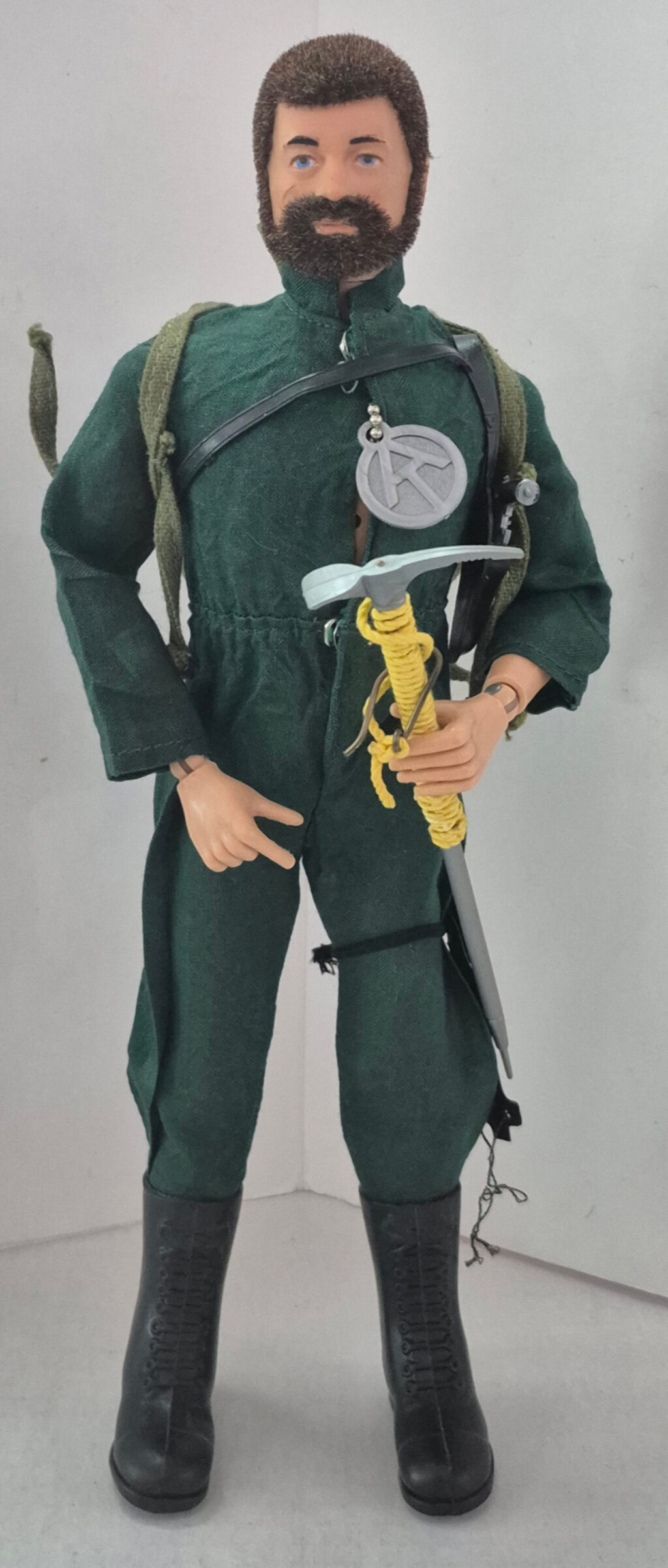 1973 Hasbro G.I. Joe Adventure Team Talking Land Adventurer and Dangerous Climb Action Outfit Plus Extras 1