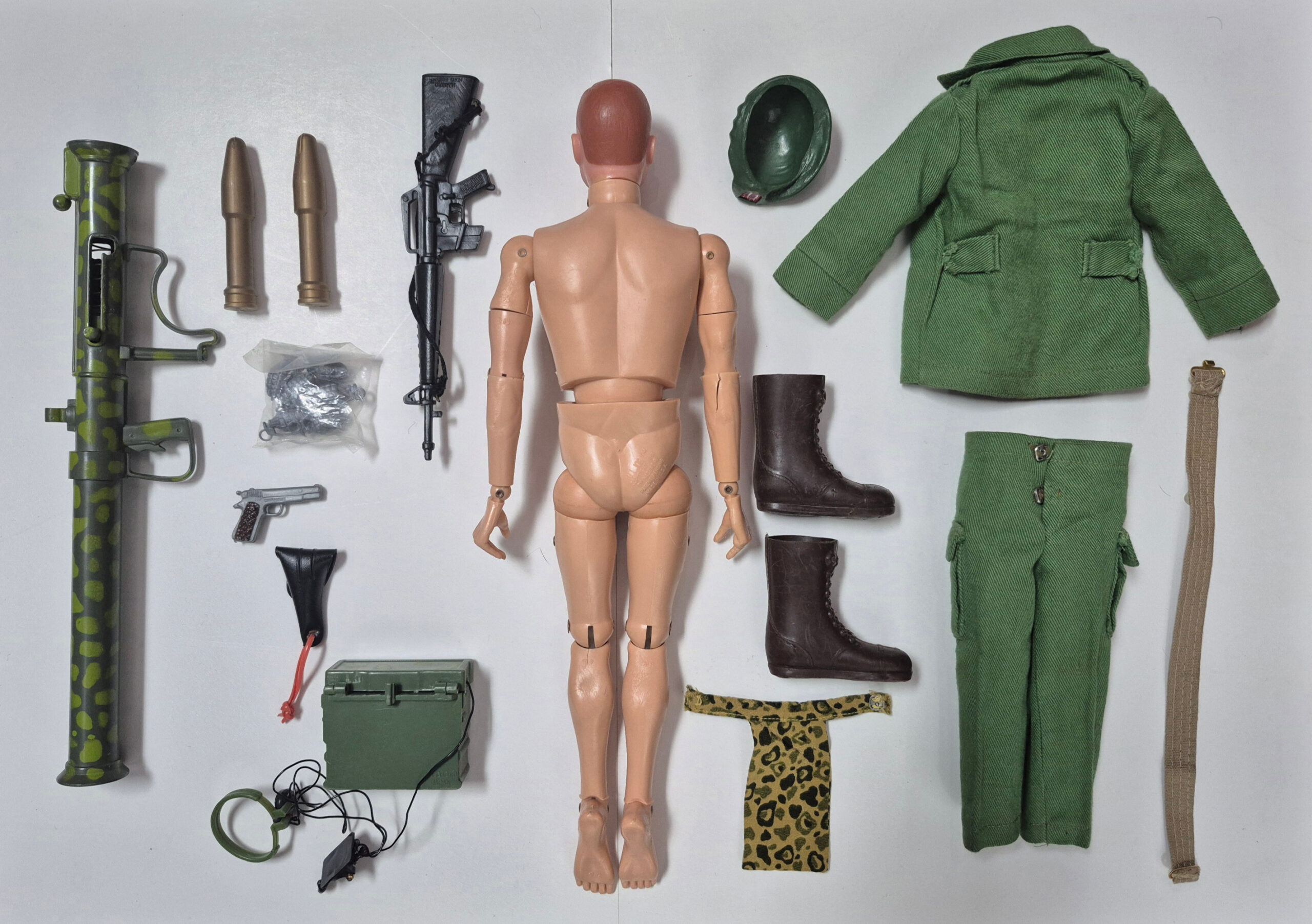 1966 Hasbro G.I. Joe Action Soldier in Complete Green Beret