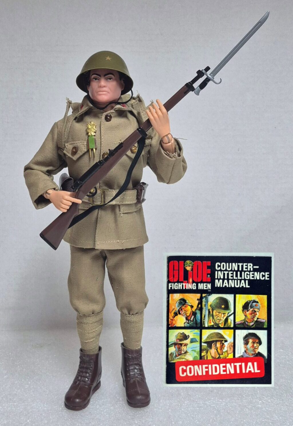 1966 Hasbro G.I. Joe Soldiers of the World Japanese Imperial Soldier Complete with Medal 1