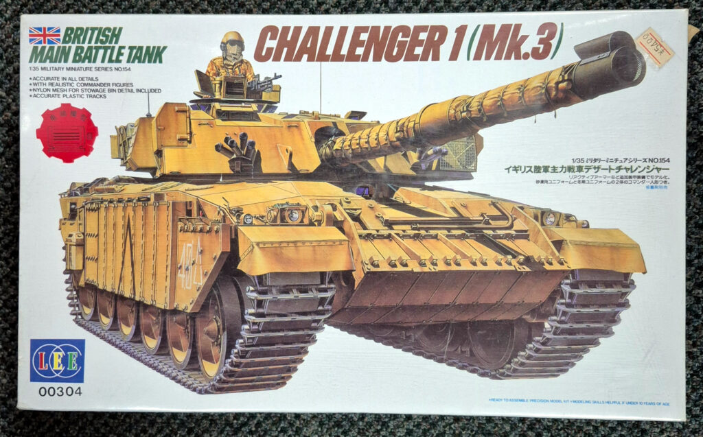 CC Lee British Main Battle Tank Challenger 1 (Mk.3) Model Kit in Sealed Box 1