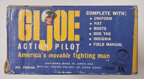 hasbro-1964-gi-joe-action-pilot-in-7800-box-10 1964 Hasbro G.I. Joe Action Pilot with Flight Suit in 7800 Box with Paperwork 10