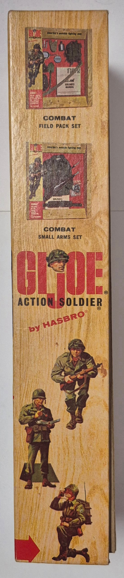 hasbro-1964-gi-joe-action-soldier-in-7500-box-11 1964 Hasbro G.I. Joe Action Soldier in Fatigues Uniform in 7500 Box with Paperwork 11