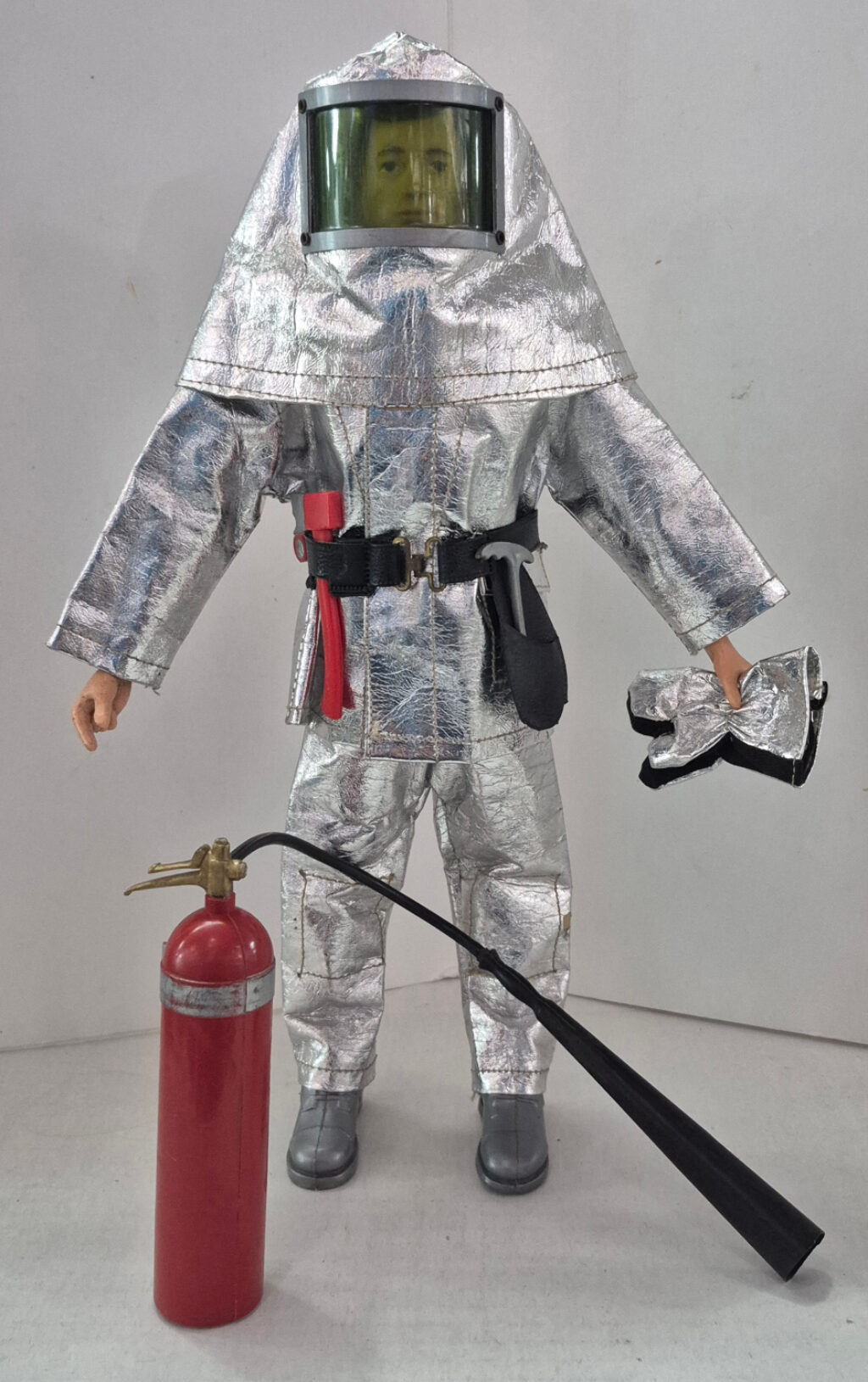 1966 Hasbro G.I. Joe Action Pilot in Complete Crash Crew Gear 3