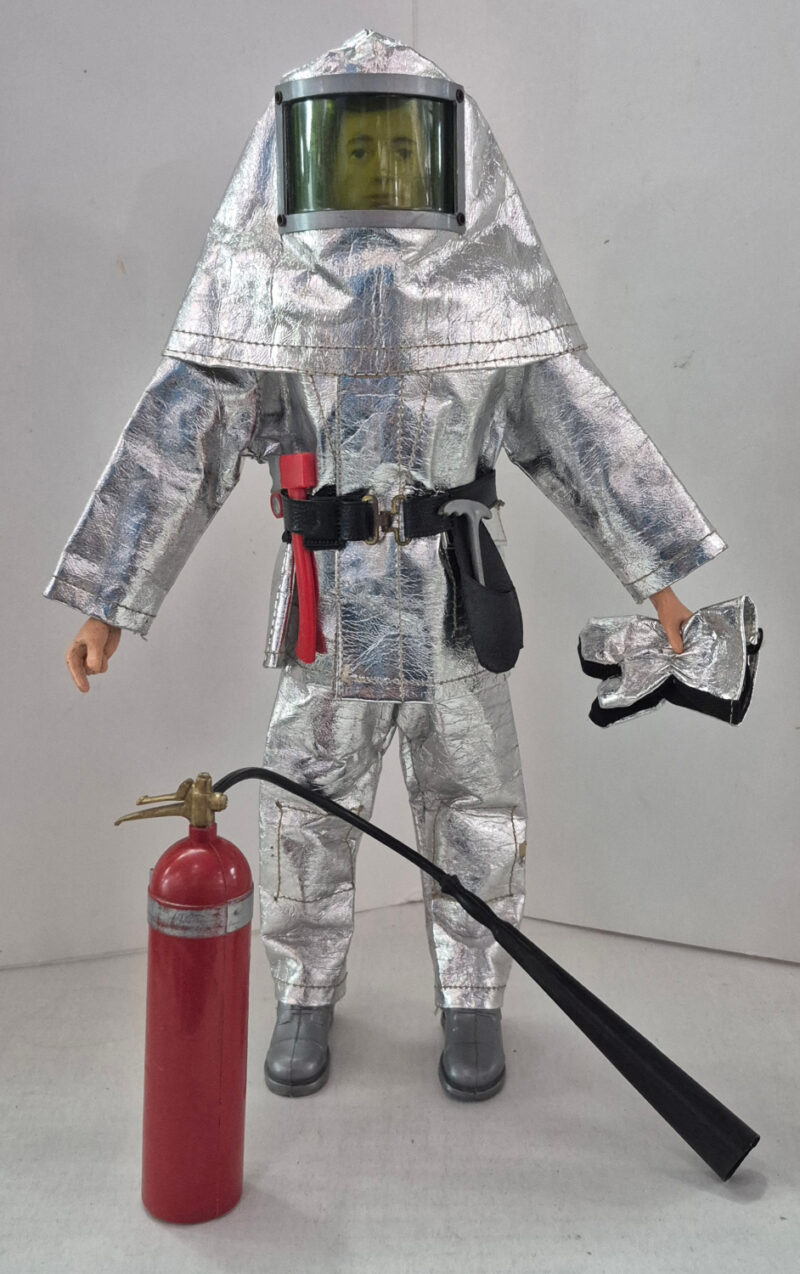 1966 Hasbro G.I. Joe Action Pilot in Complete Crash Crew Gear 3
