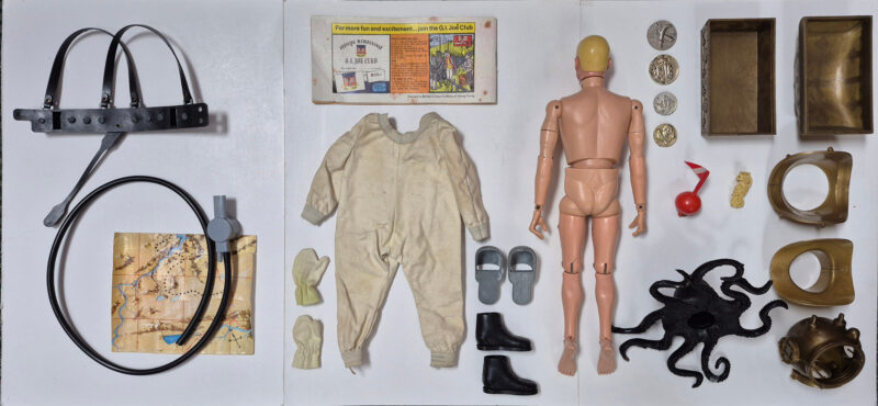 1969 Hasbro Adventures of G.I. Joe Deep Sea Diver and Eight Ropes of Danger Action Set with Comic Book 2
