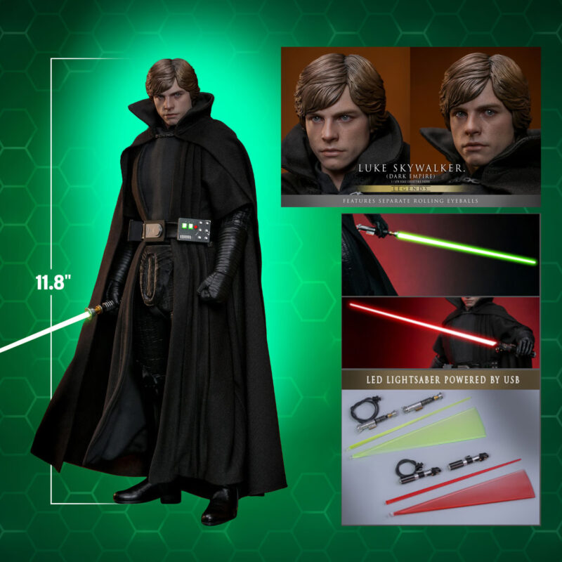 Hot Toys CMS015 Star Wars Legends Dark Empire Luke skywalker 1:6 Scale Figure 3