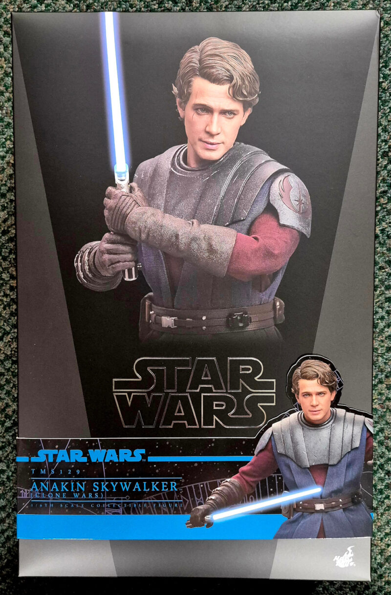 Hot Toys TMS129 Star Wars Ahsoka (Clone Wars) Anakin Skywalker 1:6 Scale Figure 1