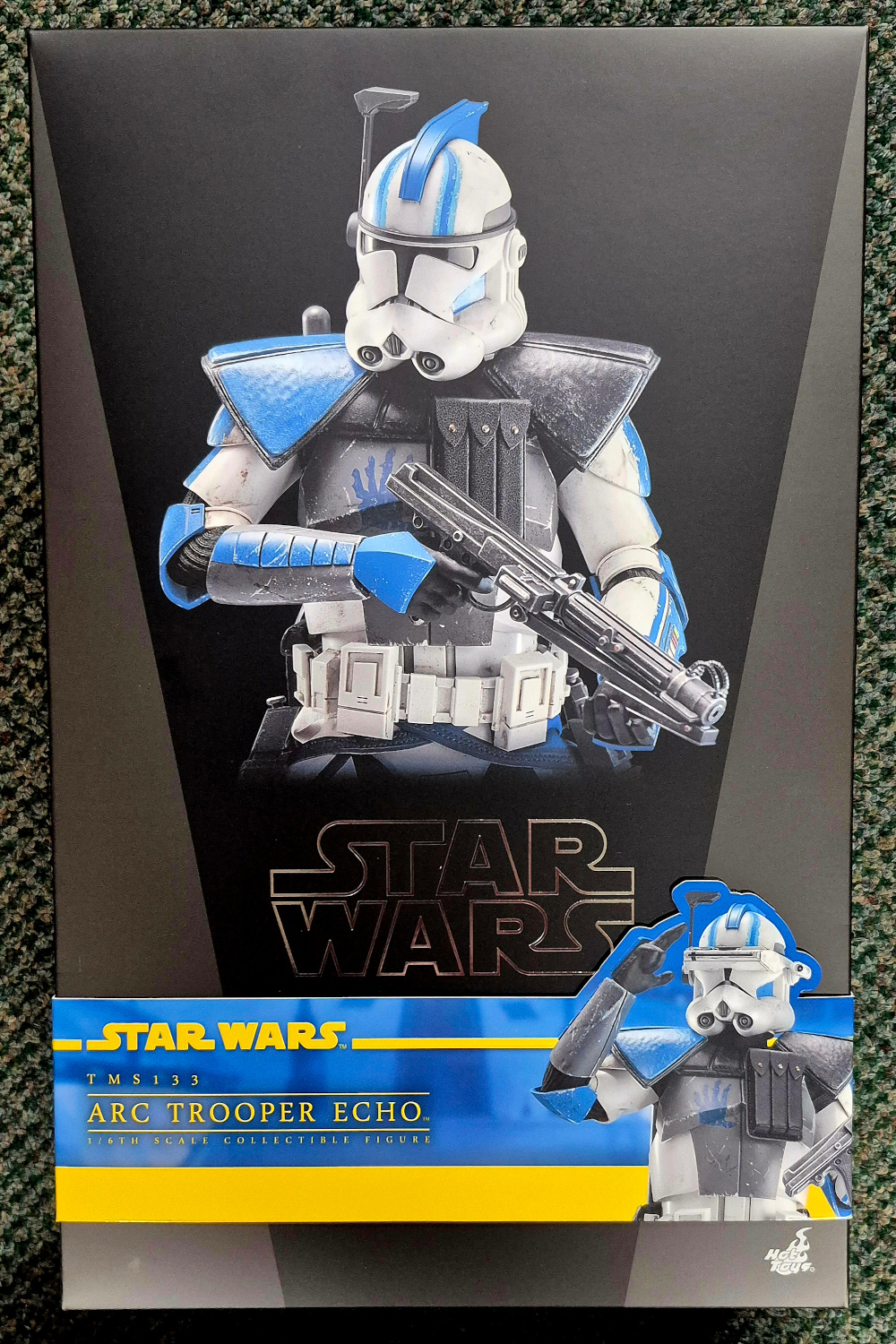 Hot Toys TMS133 Star Wars The Clone Wars ARC Trooper Echo 1:6 Scale Figure 1