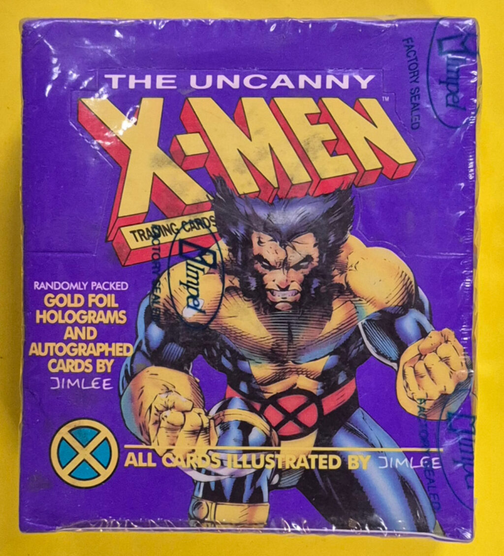 MIB 1992 Impel Uncanny X-Men Series I Trading Cards in Factory Sealed Wolverine Box 1