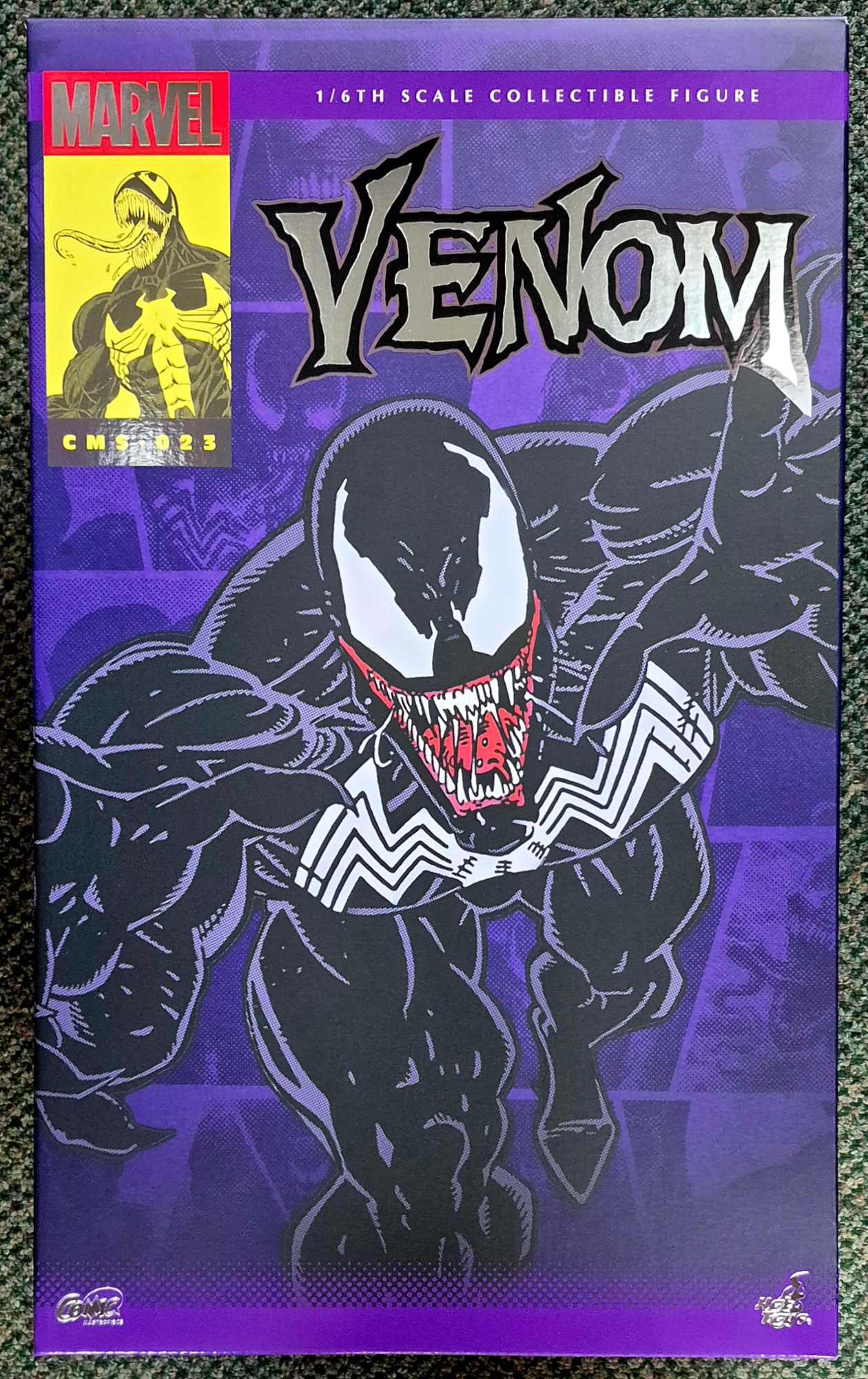 hot-toys-cms023-marvel-comics-venom-1 Hot Toys CMS023 Marvel Comics Venom 1:6 Scale Figure 1