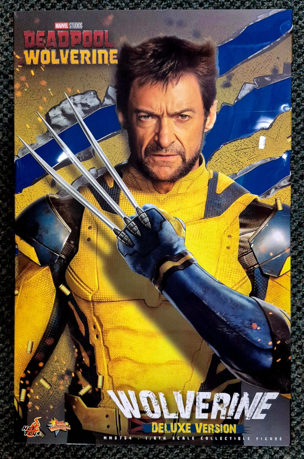 Hot Toys MMS754 Deadpool 3 Wolverine Deluxe 1:6 Scale Figure 1