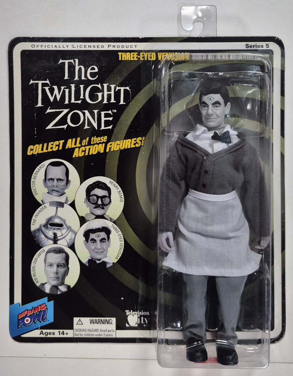 Bif Bang Pow! The Twilight Zone Series 5 Three-Eyed Venusian Action Figure: Mint on Card 1