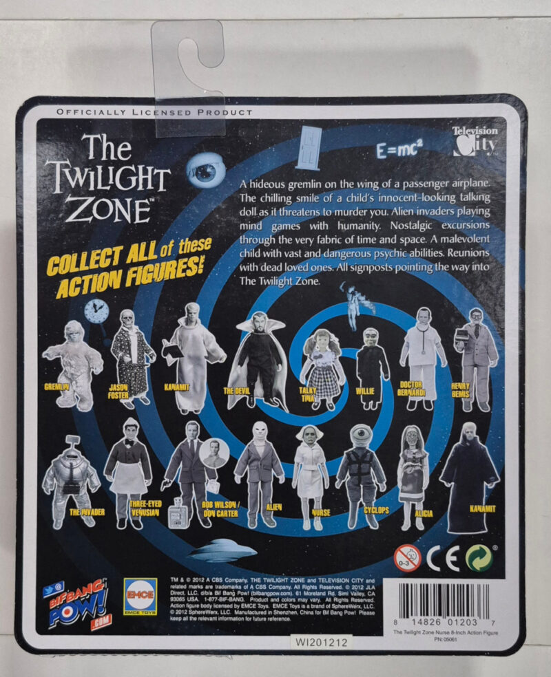 Bif Bang Pow! The Twilight Zone Series 6 Nurse Action Figure: Mint