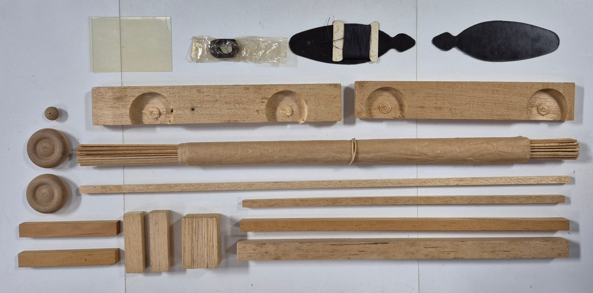 cleveland-designed-sf-60-boeing-p-26-a-balsa-wood-airplane-model-kit-5 Vintage 1944 Cleveland Model SF-60 Boeing P-26 A Balsa Wood Airplane Model Kit Unbuilt in the Box 5