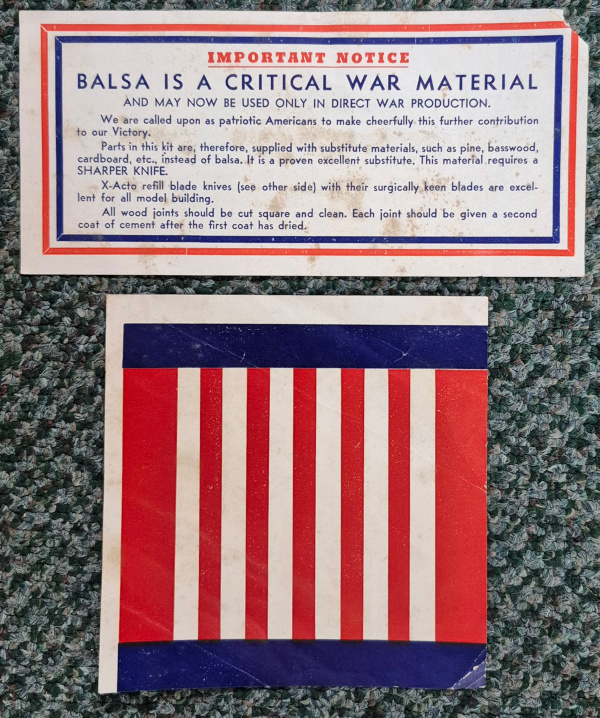 cleveland-designed-sf-60-boeing-p-26-a-balsa-wood-airplane-model-kit-7 Vintage 1944 Cleveland Model SF-60 Boeing P-26 A Balsa Wood Airplane Model Kit Unbuilt in the Box 7