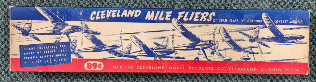 Vintage 1953 Cleveland Model C-5 The Flying Dutchman Balsa Wood Airplane Model Kit Unbuilt in the Box 2