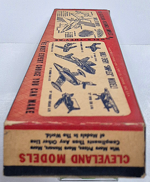 cleveland-models-s-124-simplex-1822-russian-mig-15-jet-fighter-balsa-wood-airplane-model-kit-3 Vintage 1951 Cleveland Models Simplex S-124 18" Russian MIG-15 Jet Fighter Balsa Wood Airplane Model Kit Unbuilt in the Box 3