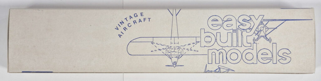 Vintage Easy Built Models FF-51 Gloster Gladiator Balsa Wood Airplane Model Kit Unbuilt in the Box 1