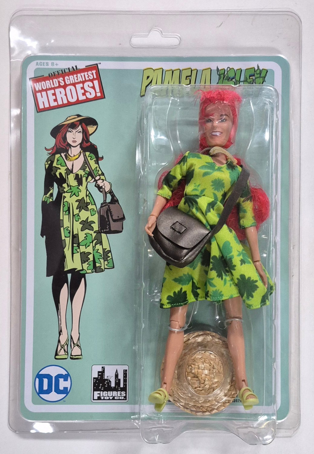 MOC Figures Toy Co. Official World's Greatest Heroes Pamela Isley Action Figure: Mint on Card 1