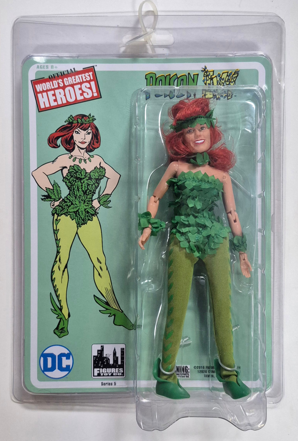 MOC Figures Toy Co. Official World's Greatest Heroes Poison Ivy Action Figure: Mint on Card 1