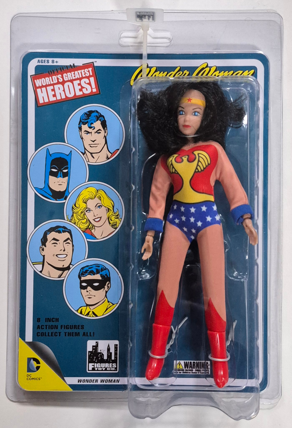 MOC Figures Toy Co. Official World's Greatest Heroes Wonder Woman Action Figure: Mint on Card 1
