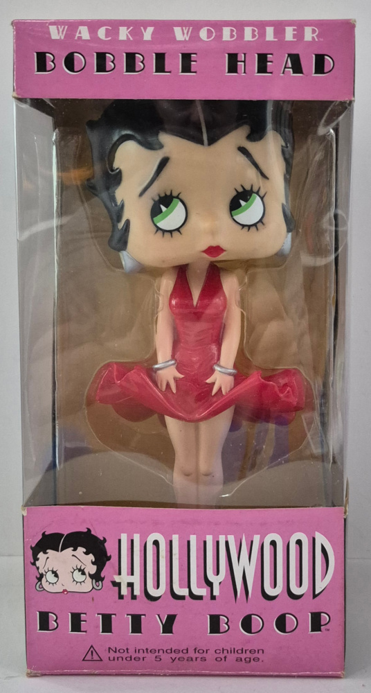 MIB Funko Wacky Wobbler Bobble-Head Hollywood Betty Boop in Box 1