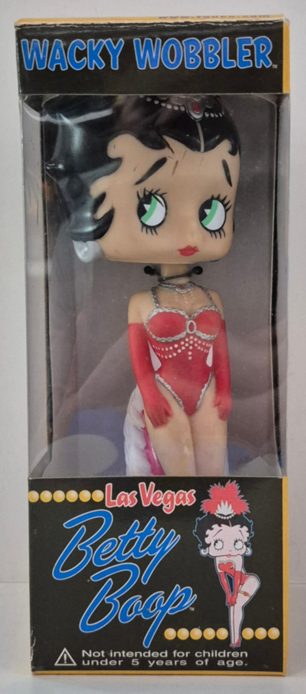 MIB Funko Wacky Wobbler Bobble-Head Las Vegas Betty Boop in Box