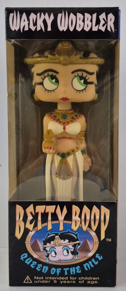 MIB Funko Wacky Wobbler Bobble-Head Queen of the Nile Betty Boop in Box 1