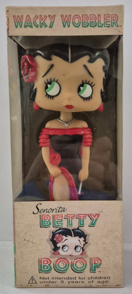MIB Funko Wacky Wobbler Bobble-Head Señorita Betty Boop in Box 1