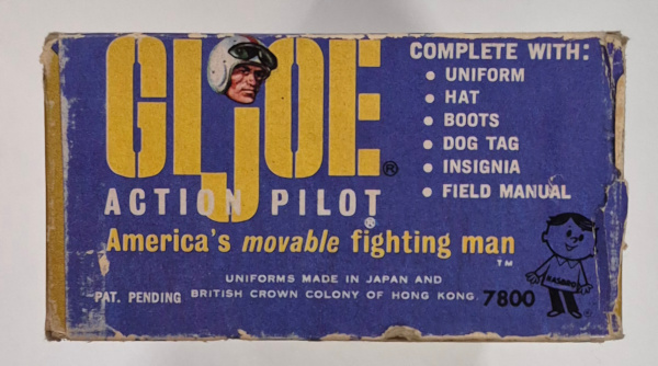 hasbro-1964-gi-joe-action-pilot-in-7800-box-5 1964 Hasbro G.I. Joe Action Pilot in Fatigues Uniform in 7800 Box with Paperwork 5