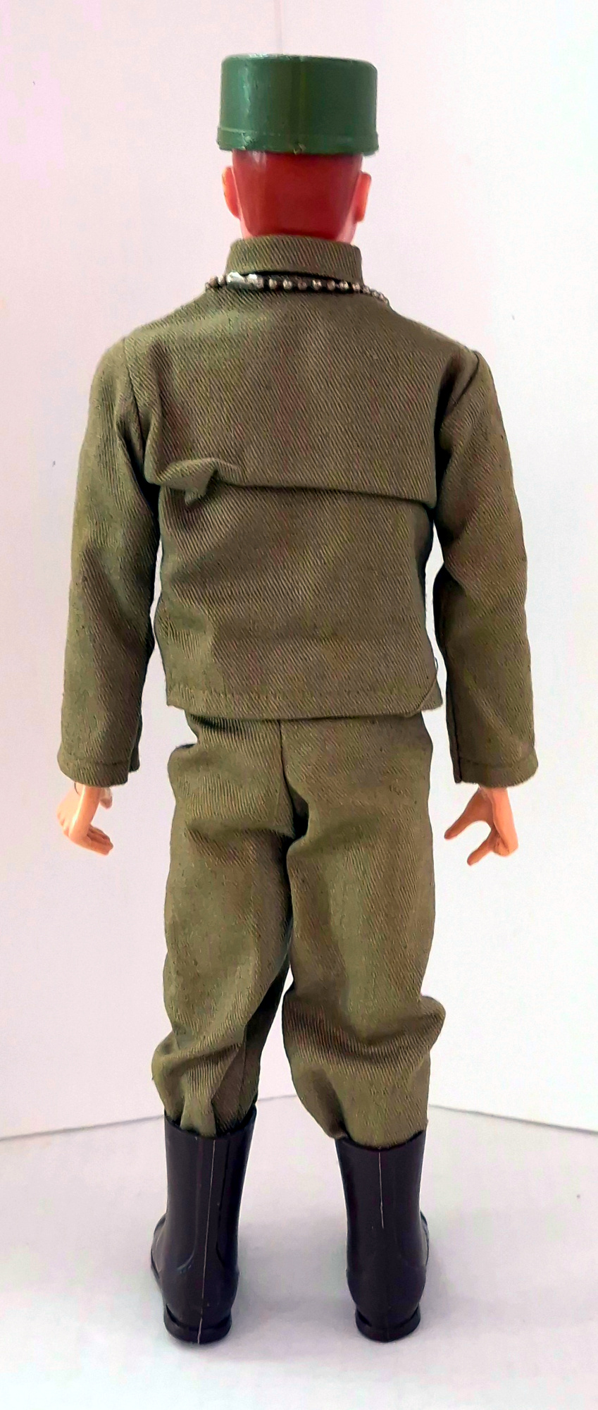 hasbro-1964-gi-joe-action-soldier-in-7500-box-10 1964 Hasbro G.I. Joe Action Soldier in Fatigues Uniform in 7500 Box with Paperwork & Rank Insignias 10