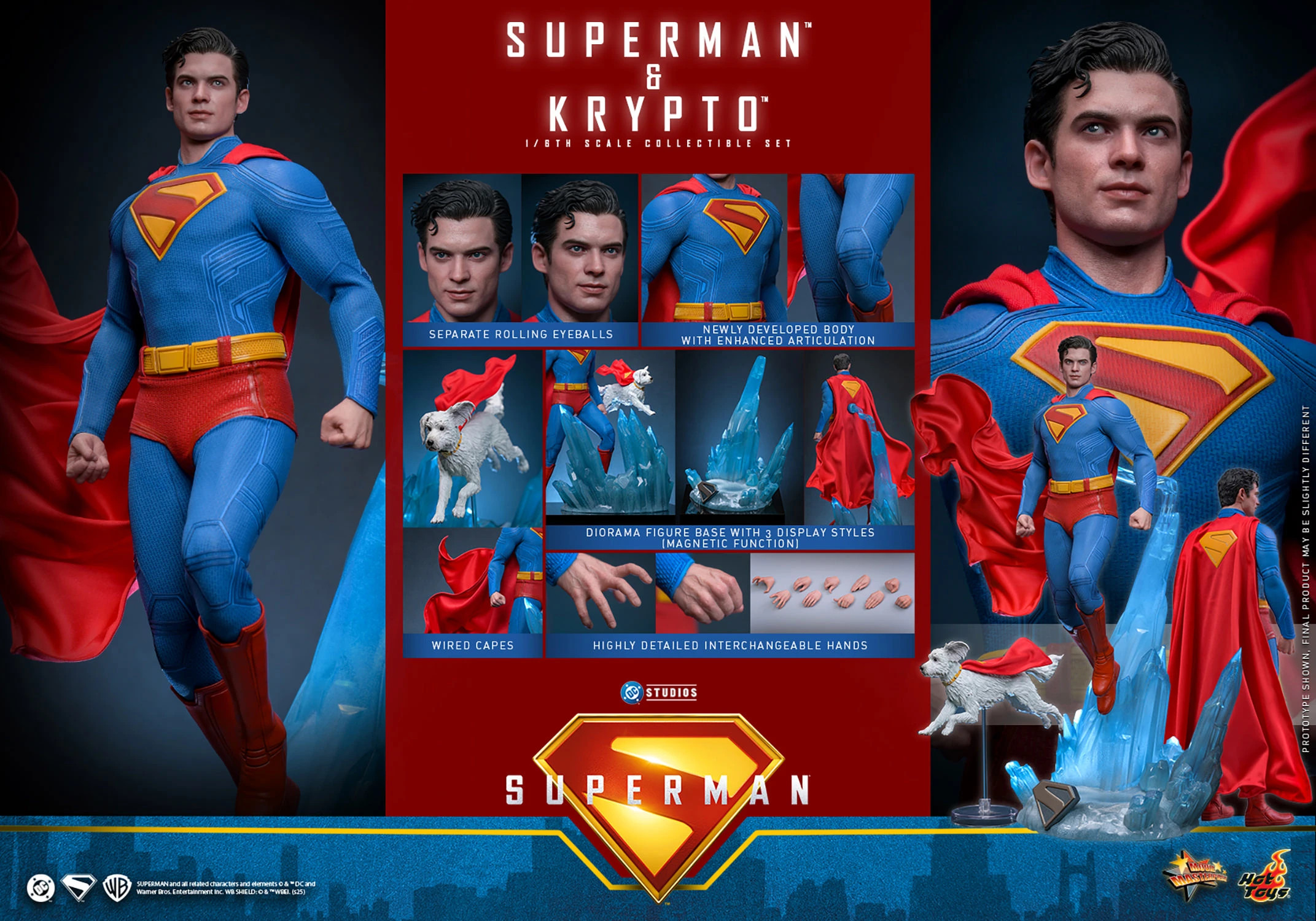hot-toys-mms812-superman-and-krypto-figuire-set-4 Hot Toys MMS812 Superman & Krypto 1:6 Scale Figure Set 4
