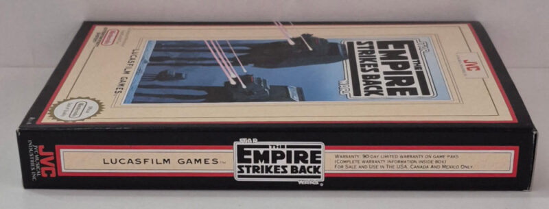 1991 Lucasfilm Games for Nintendo NES Star Wars The Empire Strikes