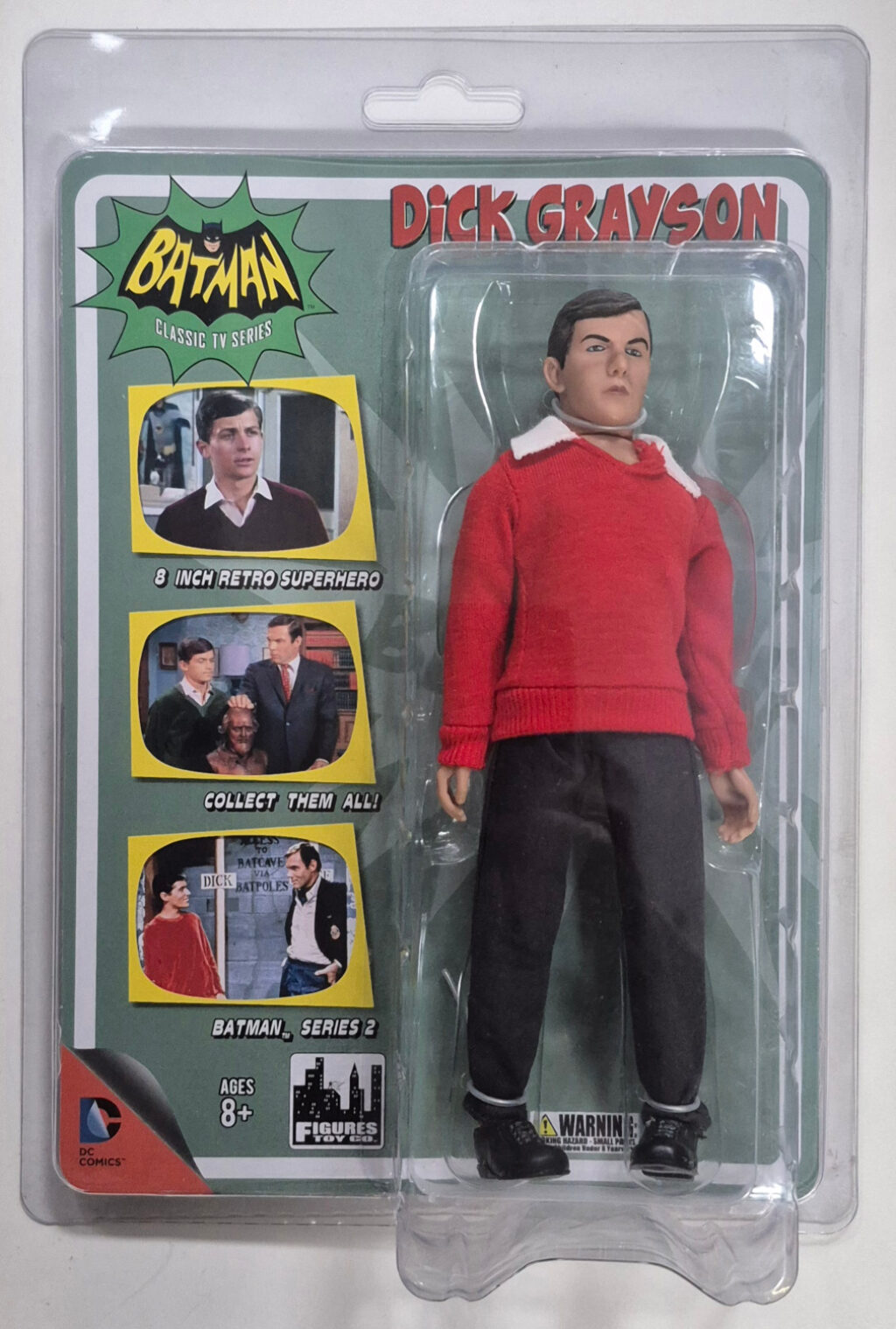 MOC Figures Toy Co. Batman Classic TV Series Dick Grayson Action Figure: Mint on Card 1