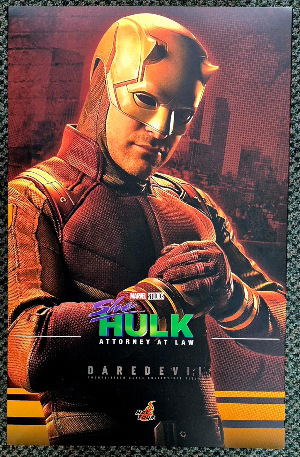 Hot Toys TMS096 She-Hulk Attorney-at-Law Daredevil 1:6 Scale Figure 1