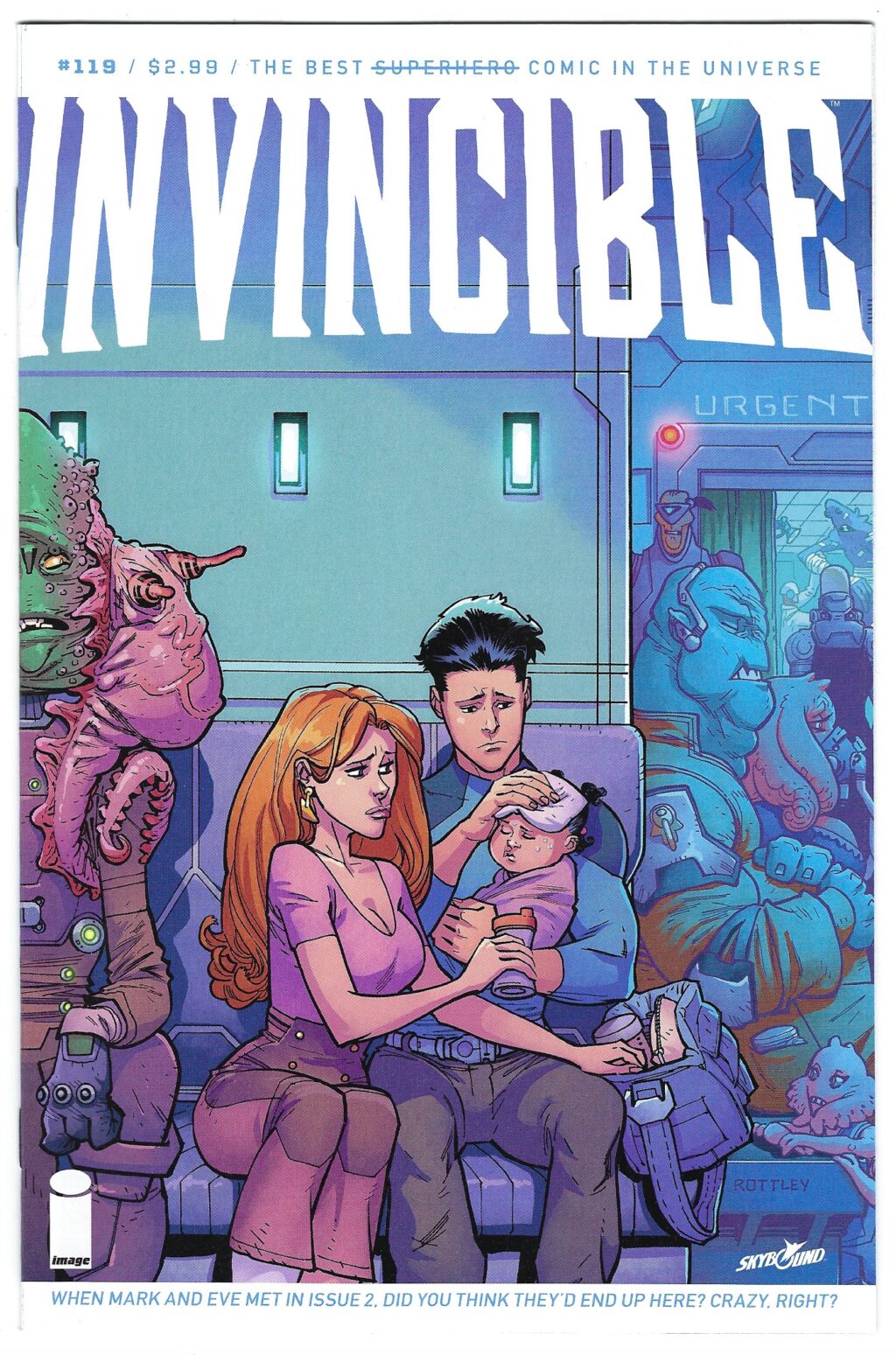 Image Comics Invincible #119 - First Printing - NM Condition 1