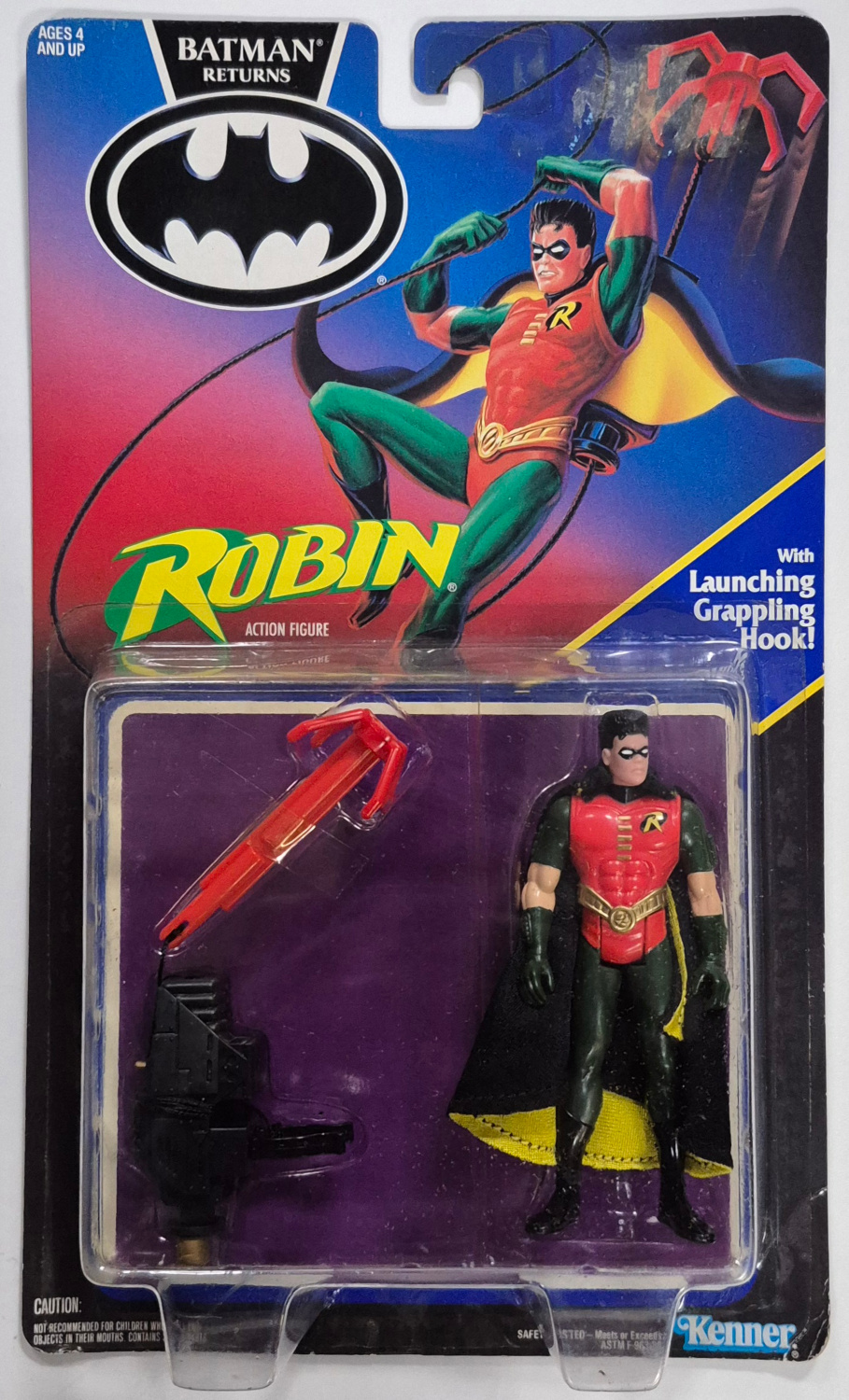 MOC Kenner Batman Returns Robin Action Figure - Mint on Card 1