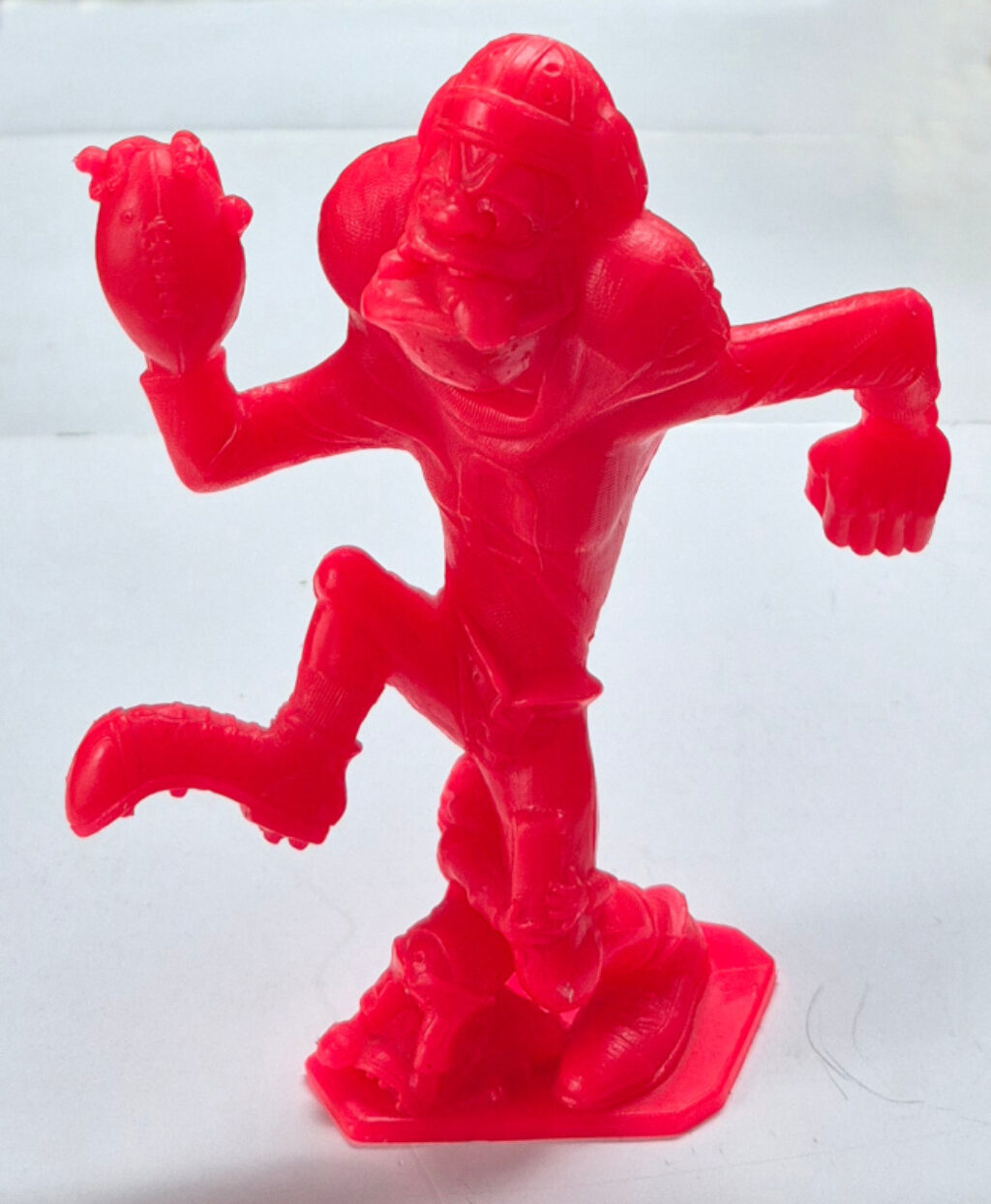 1963 Marx Nutty Mads End Zone Red Figure - Complete 1