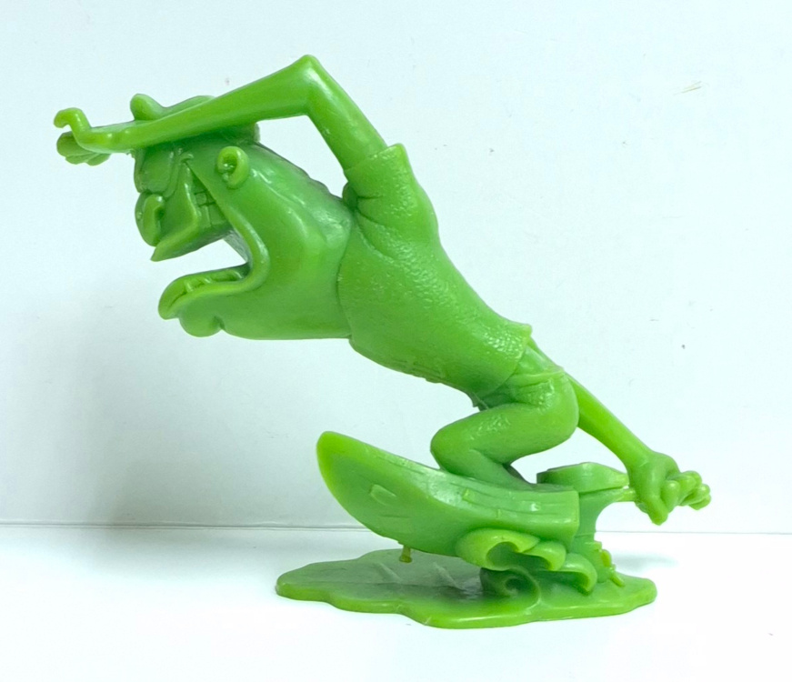 1963 Marx Nutty Mads Manny the Reckless Mariner Green Figure - Complete 1