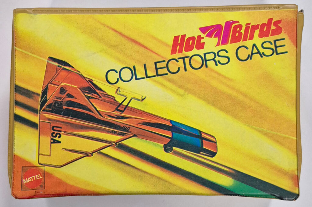 1970 Mattel Hot Wheels Hot Birds Collectors Case with Insert Trays 1