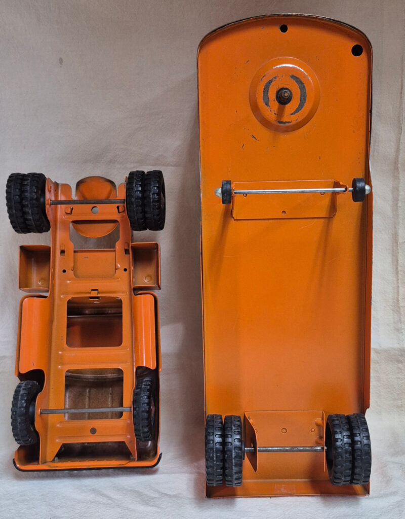 1959 Tonka Allied Van Lines Tractor Trailer Pressed Steel Truck