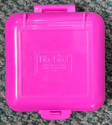 bluebird-polly-pocket-classic-dark-pink-pollys-wildlife-park-2 1989 Bluebird Toys Polly Pocket Polly's Wildlife Park - Complete 2