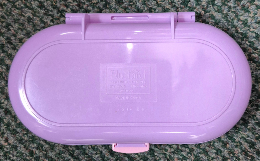 bluebird-polly-pockets-classic-lavender-pollys-stamper-play-set-2 1992 Bluebird Toys Polly Pocket Polly's Stamper Play-Set - Complete & Unused 2