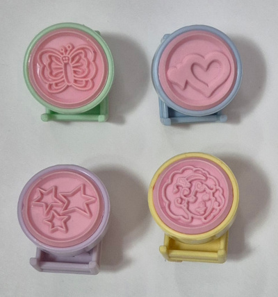 bluebird-polly-pockets-classic-lavender-pollys-stamper-play-set-5 1992 Bluebird Toys Polly Pocket Polly's Stamper Play-Set - Complete & Unused 5