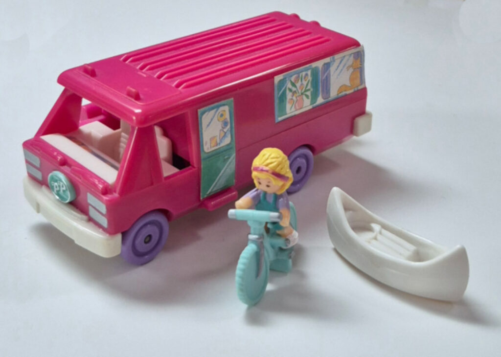 1994 Bluebird Toys Polly Pocket Polly's Camper - Complete 1