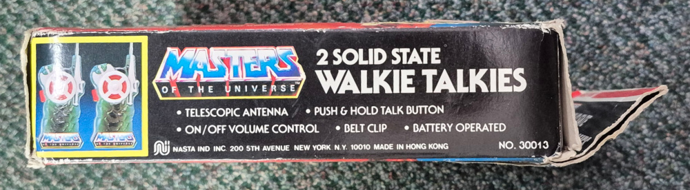 mib-nasta-vintage-masters-of-the-universe-motu-walkie-talkies-set-3 1984 NASTA Masters of the Universe (MOTU) Walkie Talkies Set - Mint in Open Box 3