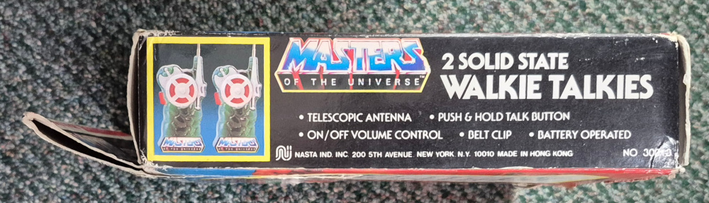 mib-nasta-vintage-masters-of-the-universe-motu-walkie-talkies-set-4 1984 NASTA Masters of the Universe (MOTU) Walkie Talkies Set - Mint in Open Box 4