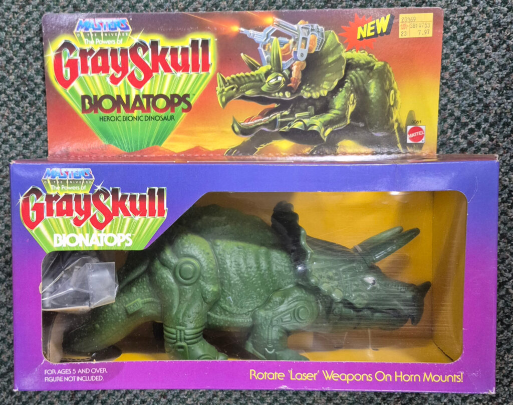 MIB 1986 Masters of the Universe (MOTU) Bionatops in Factory Sealed Box 1